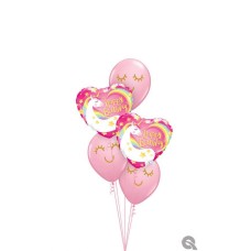 Bukiet 1686 Unicorn Winks Qualatex #57319-2 21667-3